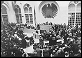 Fotografie der Abstimmung im Deutschen Bundestag über die Hauptstadtfrage am 20. Juni 1991