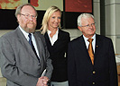 Bild: Wolfgang Thierse mit Jette Joop und Rudolf Seiters
