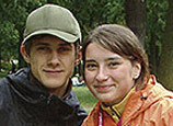 Jannet Hallei und Felix Henneberger