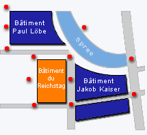 Plan du quartier parlementaire