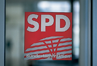 Tür zu den Räumen der SPD-Fraktion