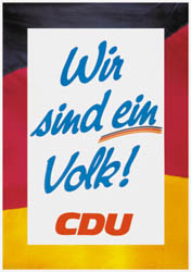 CDU-Plakat