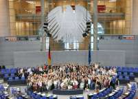 Gruppenbild 'Jugend und Parlament 2004'