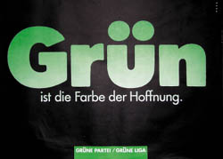 Grüne-Plakat