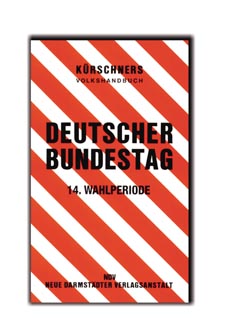 82. Ausgabe von Josef Kürschners Deutscher Bundestag