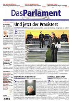 Neues Layout der Wochenzeitung 'Das Parlament' des Deutschen Bundestages