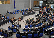 Bild: Gedenkstunde für die Opfer des Nationalsozialismus im Bundestag am 27. Januar.