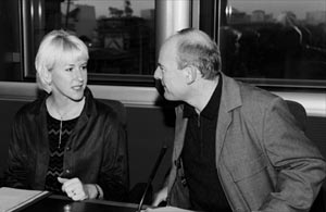 Margot Wallström und Winfried Hermann