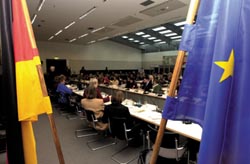 Konferenz über Gleichstellungspolitik in Europa.