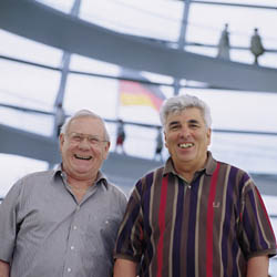 Manfred Schroth und Karl-Heinz Kühne.
