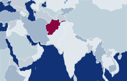 Karte - Afghanistan