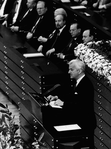1985: Weizäcker spricht zum 1.Mai