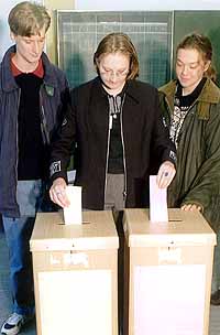 Erstwähler bei den Kommunalwahlen in Niedersachsen