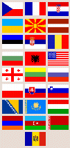 Flaggen der IPS-Teilnemerländer