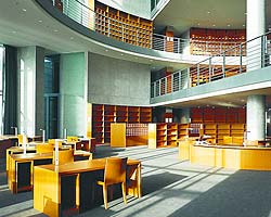 Bibliothèque du Bundestag allemand