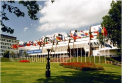 Foto: Das Gebäude "Palais de l'Europe" in Strassburg