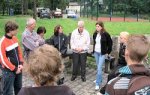 Jugendlichen aus Elstal/Berlin diskutieren mit Diana Golze (DIE LINKE:) über einen eigenen Jugendklub