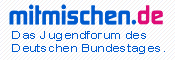 mitmischen.de - Das Jugendforum des Deutschen Bundestages.