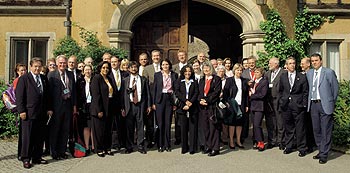 Auf dem Programm stand eine Besichtigung des Schlosses Cecilienhof in Potsdam.