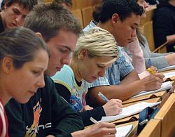 Studenten in einer Vorlesung