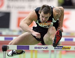 Deutsche Hallen-Leichtathletik-Meisterschaften - Thomas Blaschek, Klick vergrößert Foto