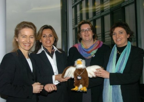Foto: Dr. Ursula von der Leyen, Michaela Noll, Kerstin Griese, Ekin Deligöz