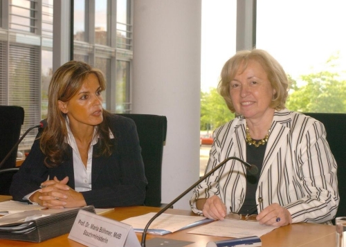 damalige Ausschussvorsitzende, Michaela Noll, Bundesbeauftragte für Migration, Flüchtlinge und Integration, Maria Böhmer
