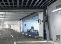 Unteririsches Erschließungssystem, Einfahrt in das Tunnelsystem