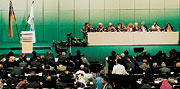 Tagung der Interparlamentarischen Union in Berlin im Jarh 1999.
