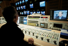 Fernsehstudio im Bundestag
