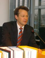 Séance constitutive de la commission du budget présidée par Otto Fricke (FDP).
