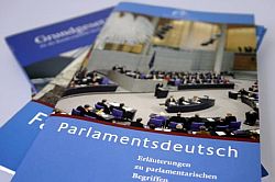 Publikationen der Öffentlickeitsarbeit des Deutschen Bundestages