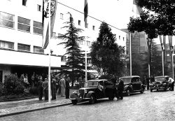 Erste Parlamentseröffnung am 7. September 1949 im Bundeshaus in Bonn