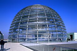 Kuppel des Reichstagsgebäudes