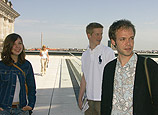 Real-Life-Meeting: Die Poweruser der Mitmischen-Community auf der Dachterrasse des Reichstagsgebäudes.