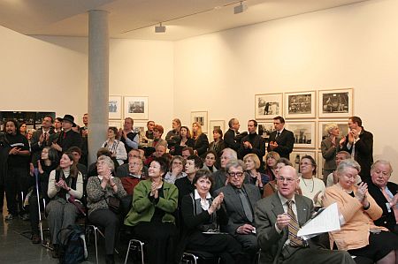 Ausstellungseröffnung zu "Kunst und Politik" am 19. Februar 2008