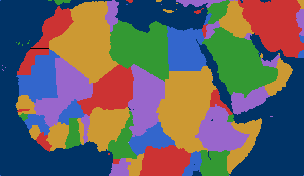Clickable Map of North Africa