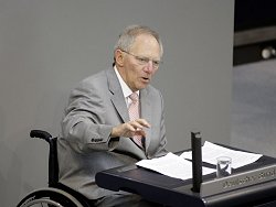 Bundesminister Dr. Wolfgang Schäuble, CDU/CSU