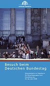 Cover: Informationsfaltblatt 2008 für Besucher des Bundestages