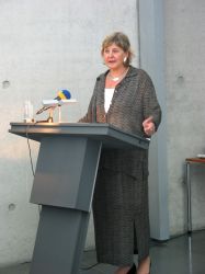 Marianne Birthler (Bundesbeauftragte für die Unterlagen des Staatssicherheitsdienstes der ehemaligen DDR), Grusswort