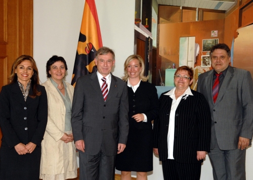 Besuchs der Kinderkommission zu einem Gespräch beim Bundespräsidenten am 8. Mai 2008