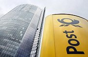 Außenansicht der Zentrale der Deutschen Post AG in Bonn, Klick vergrößert Bild
