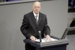 Bundestagspräsident Norbert Lammert während Gedenkveranstaltung am 10.04.2008, Klick vergrößert Bild