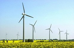 Windräder in Brandenburg