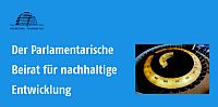 Infoflyer: Der Parlamentarische Beirat für nachhaltige Entwicklung