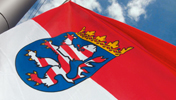 Flagge von Hessen