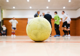 Fußballturnier im Bundestag