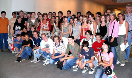 Schülerinnen und Schüler der Haupt- und Werkrealschule Althengstett