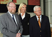 Bild: Wolfgang Thierse mit Jette Joop und Rudolf Seiters