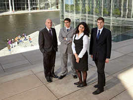 Michael Rimmel, Yoav Sapir, Radmila Abramov und David Cahn